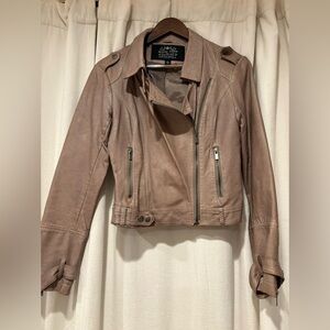 Blanc Noir Women's Faux Leather Jacket size small